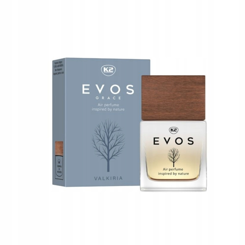 K2 EVOS GRACE VALKIRIA Perfumy perfuma do samochodu 50 ml K2 EVOS GRACE VALKIRIA Perfumy perfuma do samochodu 50 ml