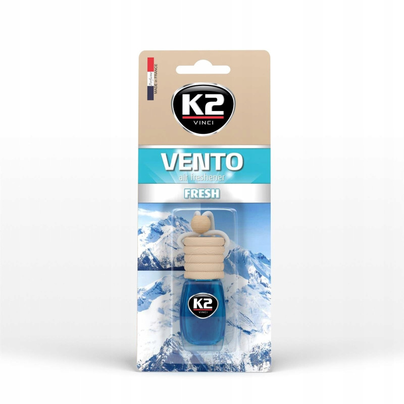 K2 VENTO Zapach samochodowy odświeżacz powietrza FRESH 8ml