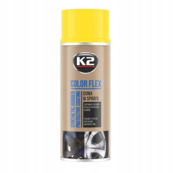 K2 Color Flex Guma w sprayu spreyu żółta 400 ml