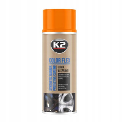 K2 Color Flex Guma w sprayu spreyu pomarańczowy 400 ml
