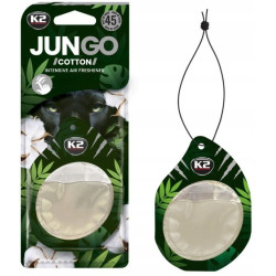 K2 JUNGO COTTON Zapach samochodowy zawieszka odświeżacz powietrza