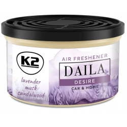 K2 DAILA DESIRE Zapach w puszce odświeżacz powietrza lawenda 30 g