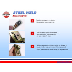K2 VERSOR Płynny metal klej do stali VersaChem w strzykawce VE477 25 ml