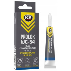 K2 PROLOK WC54 Klej cyjanoakrylowy żelowy gęsty 20 ml