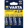 Baterie Varta Long Life AA LR6 alkaliczne 4szt