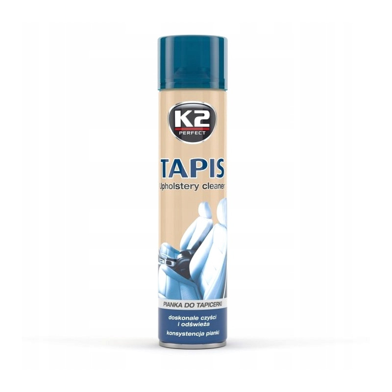 K2 Pianka sprey spray do czyszczenia tekstyliów 600 ml K2 Pianka sprey spray do czyszczenia tekstyliów 600 ml