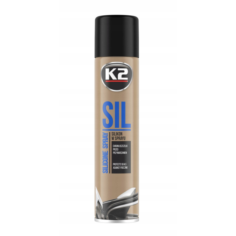 K2 Sil K633 Sprey spray silikonowy sylikon do uszczelek 300 ml
