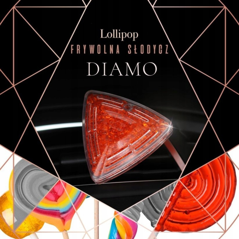K2 Diamo zapach samochodowy odświecz powietrza lollipop K2 Diamo zapach samochodowy odświecz powietrza lollipop