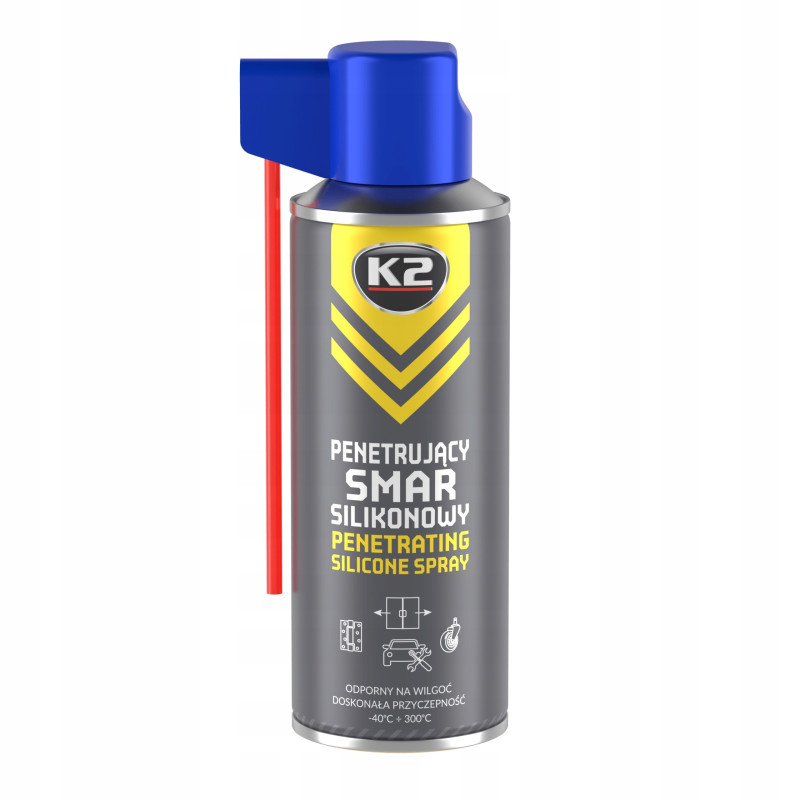 K2 Smar silikonowy spray bezbarwny 400ml | TomCzesci.pl