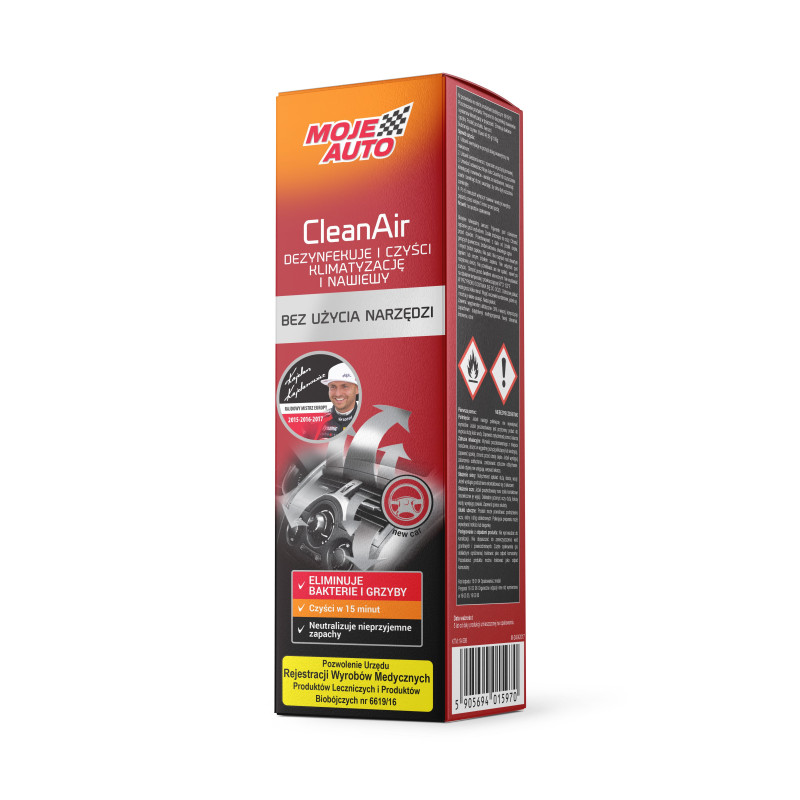Odświeżacz klimatyzacj New Car Clean Air 150ml Odświeżacz klimatyzacj New Car Clean Air 150ml