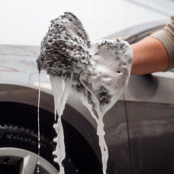 K2 WASH PAD gąbka do mycia auta samochodu z mikrofibrą delikatna