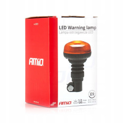 Lampa LED ostrzegawcza kogut 12V 24V traktor stroboskop + uchwyt