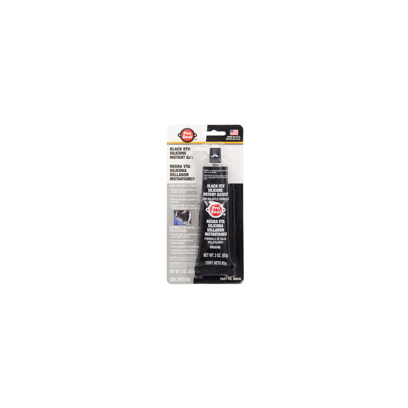 Uszczelniacz silikonowy RTV czarny Pro-Seal 85 g