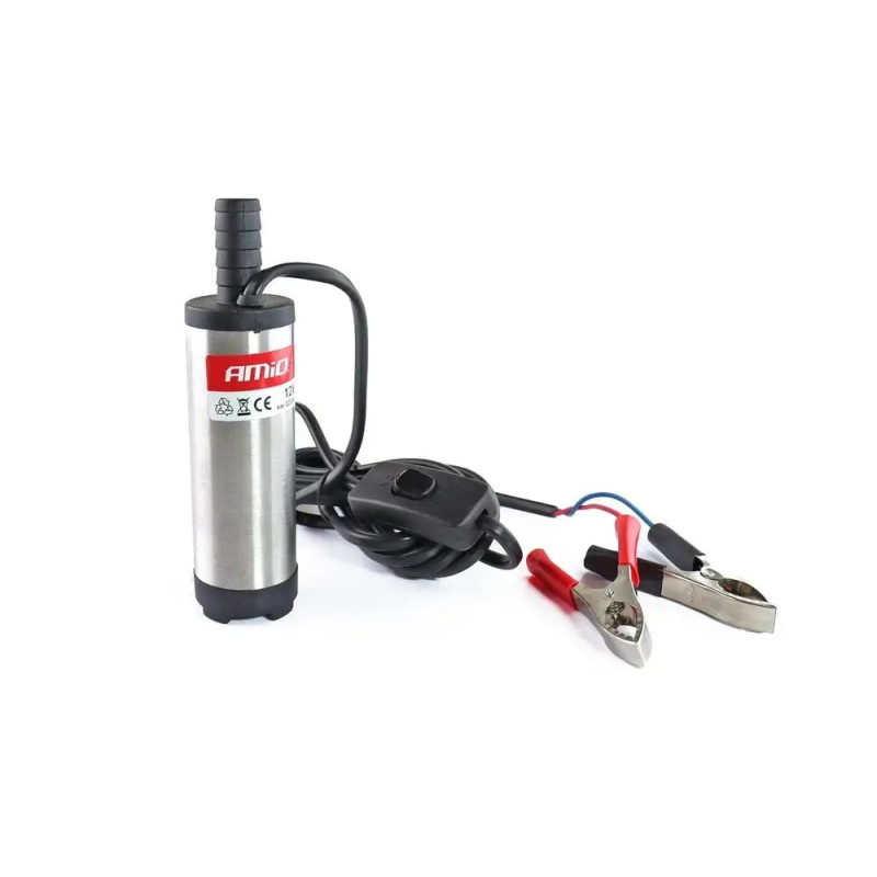 Elektryczna pompa do oleju napedowego plynow 12V średnica 38 mm Elektryczna pompa do oleju napedowego plynow 12V średnica 38 mm