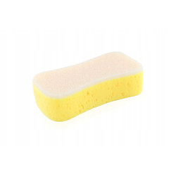 Gąbka do mycia samochodu 22x11x6 cm żółta AMIO