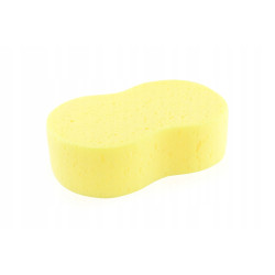 Gąbka do mycia samochodu jumbo 26x17x7 cm żółta AMIO