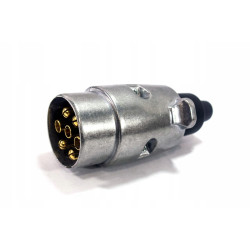 Wtyk wtyczka przyczepy 7 PIN aluminiowa