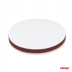 Pad polerski wełniany futro polerskie soft na rzep 125 mm