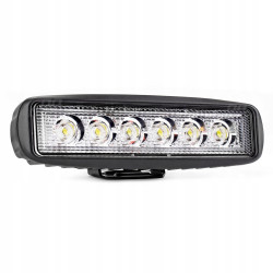 Reflektor lampa robocza LED 18W 12V 24V 6000k - 16cm