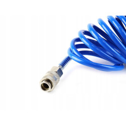 Wąż spiralny pneumatyczny do sprezonego poweitrza 5 x 8 mm 10 m