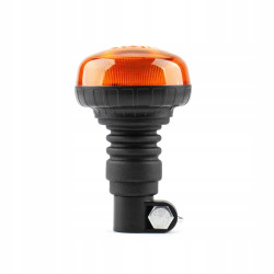 Lampa LED ostrzegawcza kogut 18 diod AMiO R65 12V 24V stroboskop