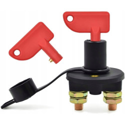 Wyłącznik odłącznik pradu akumulatora hebel AMIO 12V 24V 150A