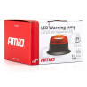 Lampa LED ostrzegawcza kogut 18 diod AMiO R65 12V 24V stroboskop