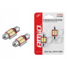 Żarówki  LED 12 - 24 V C5W C10W 31 mm 10 XSMD 2 szt.