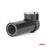 Adapter antenowy ISO DIN katowy