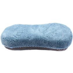 Gąbka do mycia samochodu szyb plastikow 22x11x5,5 cm mikrofibra AMIO