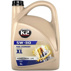 Olej silnikowy syntetyczny 5W-30 K2 Textar FUEL ECONOMY 5 l