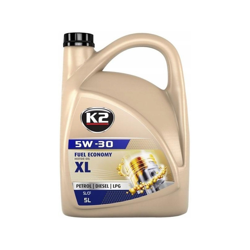 Olej silnikowy syntetyczny 5W-30 K2 Textar FUEL ECONOMY 5 l