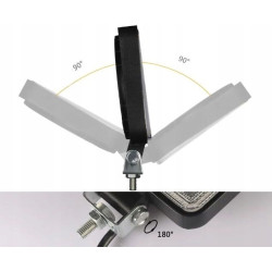 Lampa reflektor halogen roboczy LED szperacz AWL39 54W 12V 24V AMIO