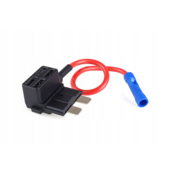 Adapter bezpiecznikowy gniazdo dodatkowe samochodowe