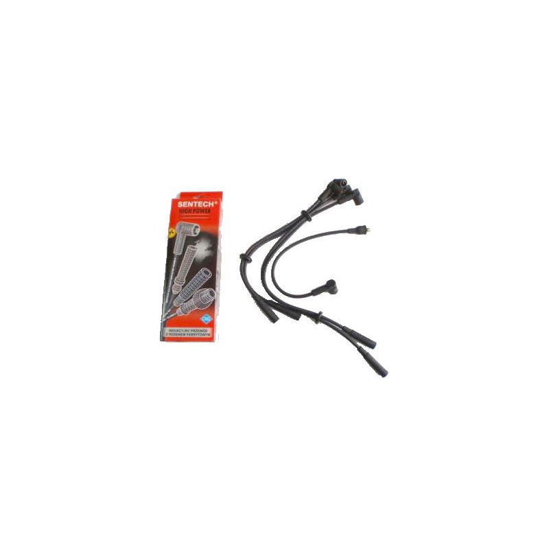 Przewody zapłonowe kable Fiat 125p Polonez 1.5 1.6 kpl kątowe