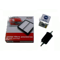 Zestaw filtrów filtr powietrza oleju paliwa Daewoo Matiz