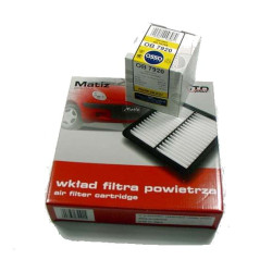 Zestaw filtrów filtr powietrza oleju Daewoo Matiz