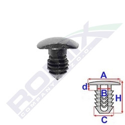 Spinka uszczelki VW Skoda Felicia Seat Cordoba 10 sztuk