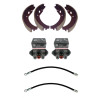 Szczęki + cylinderki + przewody hamulcowe Skoda 105 120
