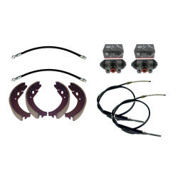Szczęki + cylinderki + przewody + linki hamulcowe Skoda 105 120