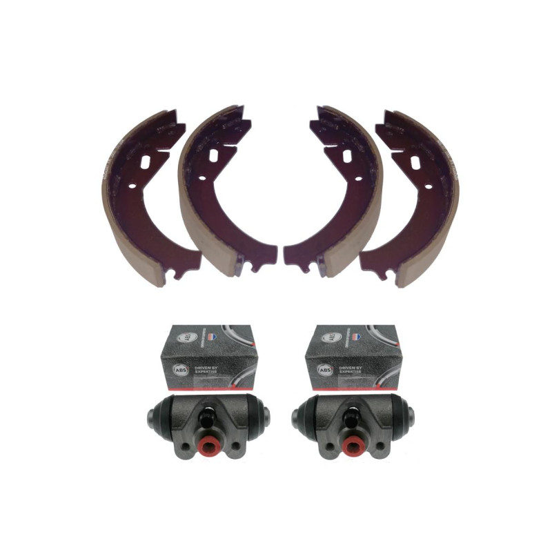 Szczęki + cylinderki hamulcowe Skoda 105 120 Szczęki + cylinderki hamulcowe Skoda 105 120