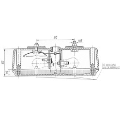Lampa zespolona tylna uniwersalna 12-24V MASSEY FERGUSON