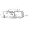 Lampa zespolona tylna uniwersalna 12-24V MASSEY FERGUSON