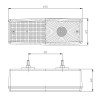 Lampa tylna FT-7 FT7 przyczepki rolniczej przyczepa laweta Ursus C-330 C-360