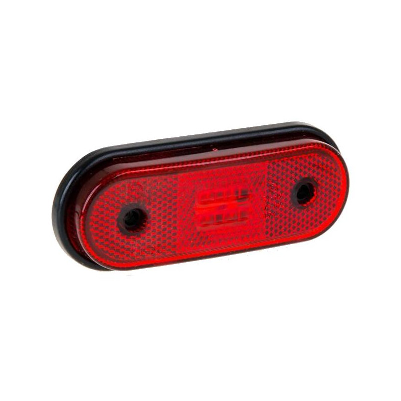 Lampa obrysowa prostokątna czerwona LED Lampa obrysowa prostokątna czerwona LED