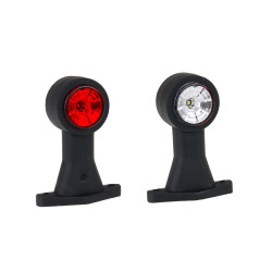 Lampa obrysowa obrysówka LED biało-czerwona typ B