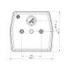 Lampa tylna 4 funkcyjna LED