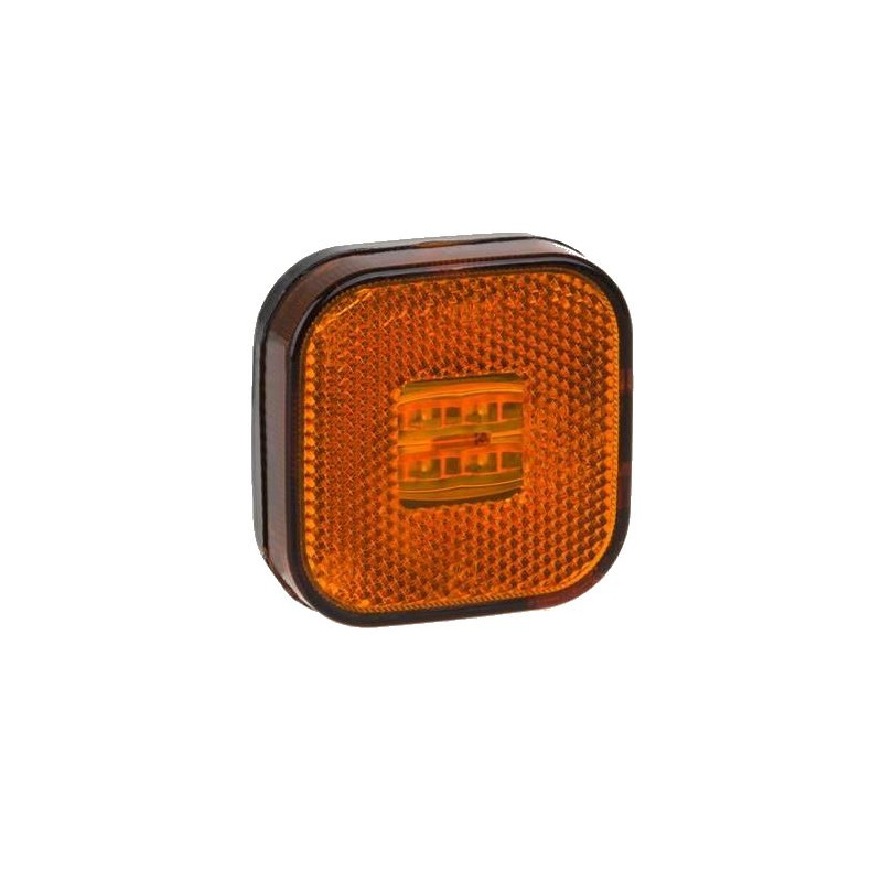 Lampa obrysowa obrysówka LED żółta pomarańczowa 12-30V