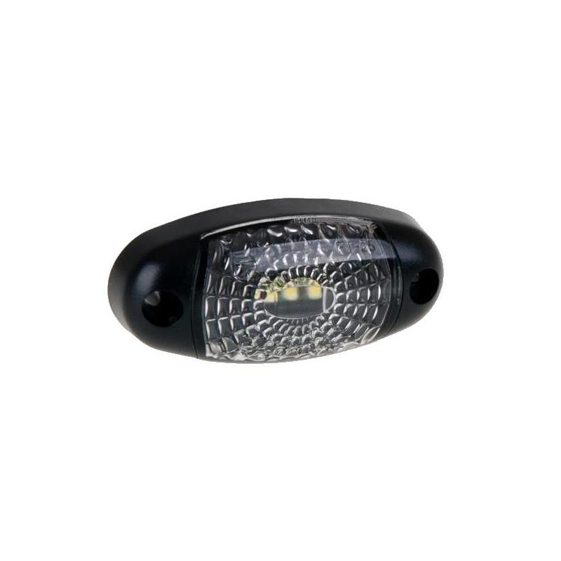 Lampa obrysowa obrysówka LED biała 12-30V