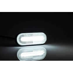 Lampa obrysowa pozycyjna biała LED